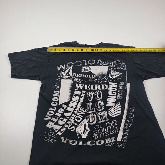 Volcom Stone T Shirt Large Vtg 90s 00s Y2K Skate Grunge Vtg Baggy Distressed - Picture 9 of 10